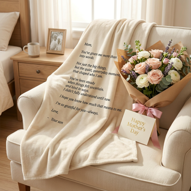 Mother’s Day Words That Stay: Turning a Message Into Something She Can Hold